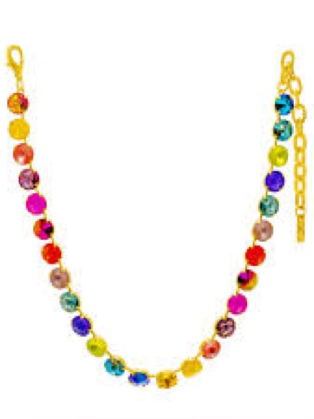 NWT TOVA SOFIA NECKLACE IN CANDY CRUSH - Picture 8 of 12